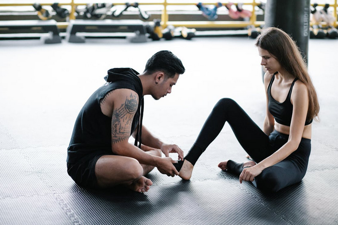 injured at the gym